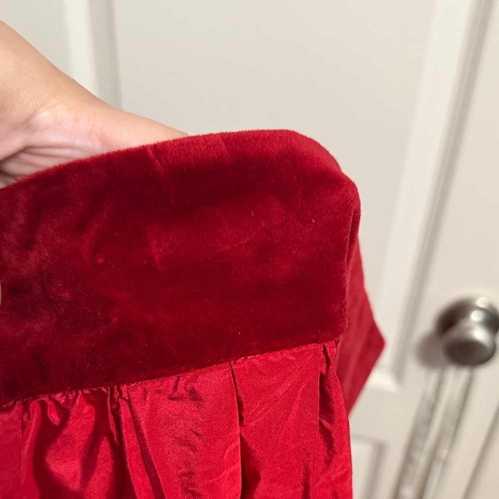 Max Mara Ponza Red High Waist Maxi Skirt Holiday Formal Party Luxury Minimalist - Picture 8 of 10